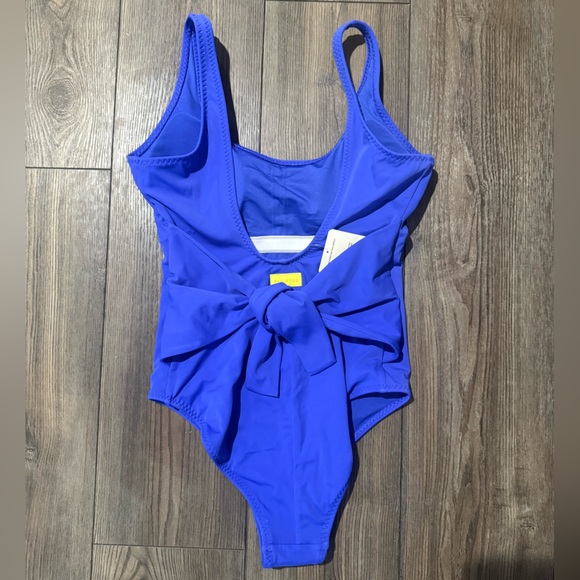 Fabletics Other - Fabletics Royal Blue Scoop Tie Back One-Piece Swimsuit Small NWT Sold Out